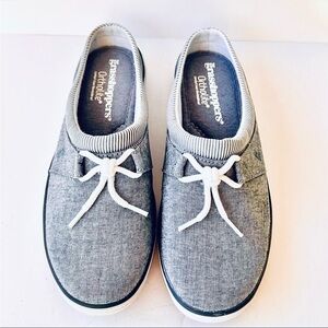 Ortholite Blue Grasshoppers Blue and White Sneakers Casual Comfort Sz 6